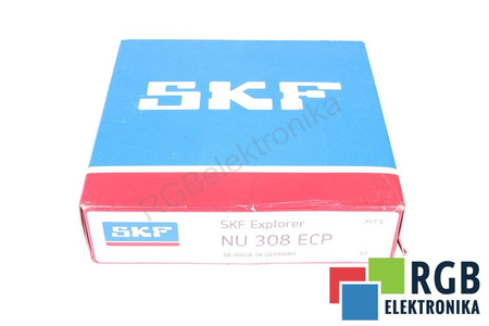 NU308ECP SKF 8000OBR/MIN, 9500OBR/MIN, 40X90X23 93KN, 78KN RULMENT CU ROLE