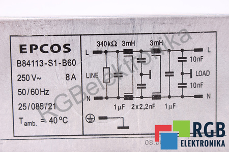 B84113-S1-B60 EPCOS FILTRU