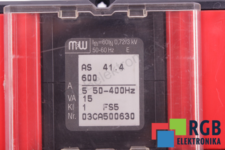 AS41.4600 MEAN WELL 5A 50-400HZ 15VA TRANSFORMATOR DE CURENT