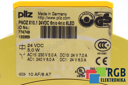 PNOZX10.1 PILZ 774749 RELEU DE SIGURANȚĂ