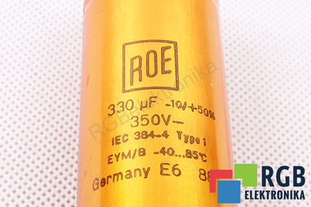 CONDENSATOR IEC 384-4 ROE 330UF, 350VDC