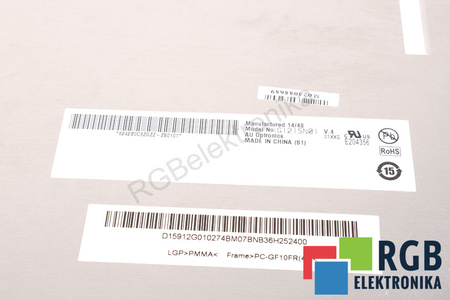 G121SN01 V.4 AUO MATRICE LCD