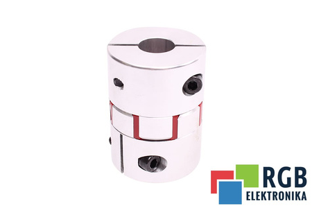 YH10-65-24-24-90 D=65MM D1/D2=24/24MM L=90MM ALUMINIUM CUPLAJ FLEXIBIL CU FĂLCI