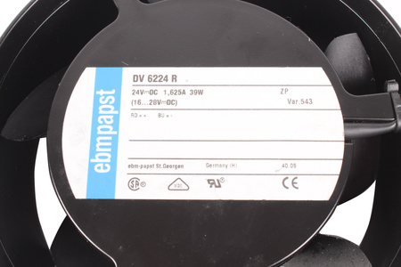 DV6224R EBM PAPST 0.039KW, 24V, 1.625A EVANTAI