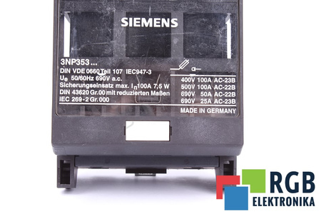3NP353 SIEMENS DECONECTOR
