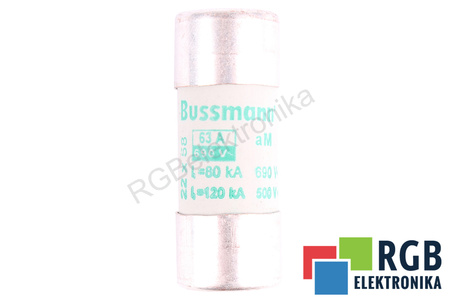 SIGURANŢĂ 63A 690V BUSSMANN 22X58 690V, 63A SIGURANŢĂ