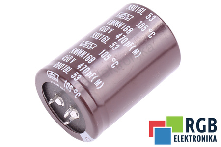 CONDENSATOR 99Q16L53 NIPPON KMMN168 470UF, 450V