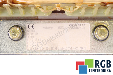 BV29284 GASS CHOKE