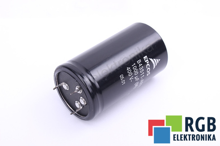CONDENSATOR B43511-A9108-M EPCOS 40/085/56 1000UF, 400VDC CONDENSATOR
