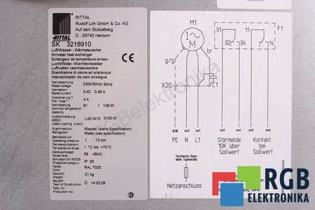 SK3218910 RITTAL AER CONDIȚIONAT