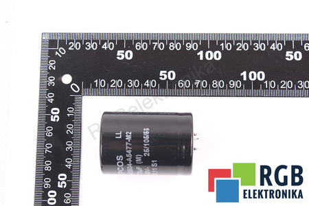 CONDENSATOR B43501-A5477-M EPCOS 470UF 450VDC