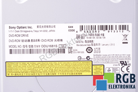 DDU1681S-0B SONY DVD-ROM