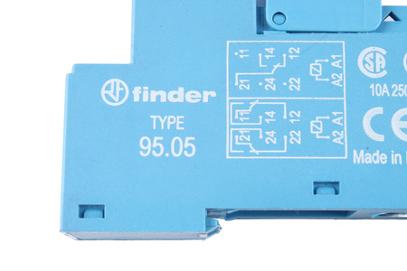 FINDER TYPE 95.05 FINDER 250V, 10A BAZA RELEEI
