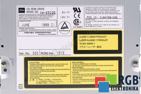 XM-6502B TOSHIBA CD-ROM