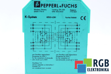 KFD0-LGH PEPPERL FUCHS Y34343