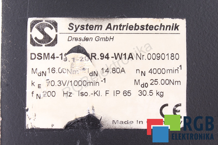 DSM4-19.1-20R.94-W1A SYSTEM ANTRIEBS TECHNIK STATOR
