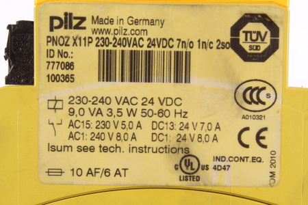 PNOZ X11P PILZ 777086 RELEU DE SIGURANȚĂ