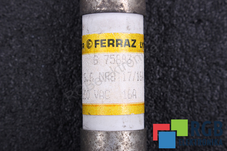 SIGURANŢĂ 6.6URS17/16A FERRAZ 600VAC, 16A