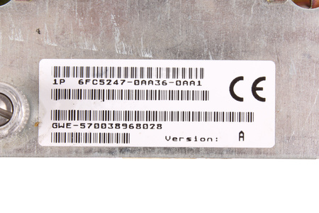 6FC5247-0AA36-0AA1 SIEMENS VERSION A TAVĂ PENTRU DISCUL