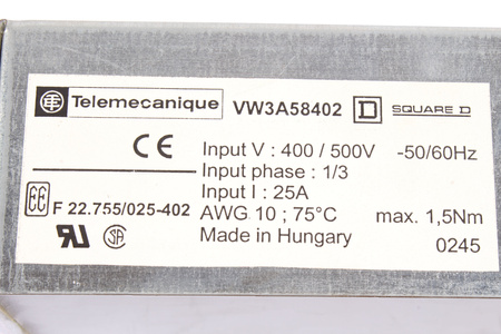 VW3A58402 TELEMECANIQUE FILTRU