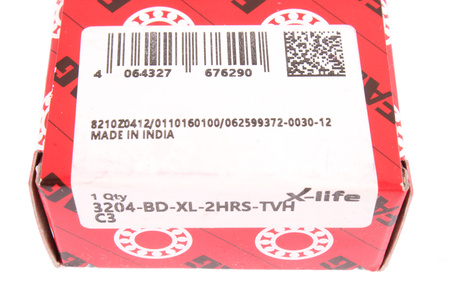 3204-BD-XL-2HRS-TVH-C3 FAG 20X47X20.6 12100RPM, 20.6KN, 12.1KN RULMENT