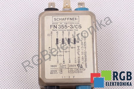 FN355-3/05 SCHAFFNER FILTRU