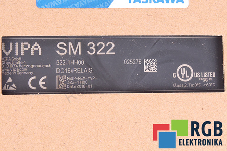 322-1HH00 YASKAWA VIPA SM322 ECHIVALENT 6ES7322-1HH01-0AA0