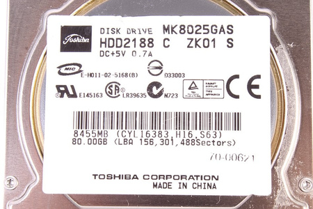 MK8025GAS TOSHIBA