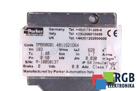 SMB60601.4811S2ID64 PARKER CAPACUL MOTORULUI