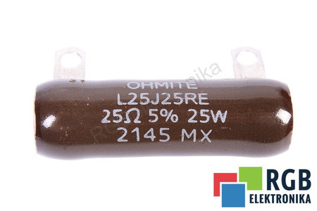 REZISTENȚĂ L25J25RE OHMITE 25R 25OHM, 25W