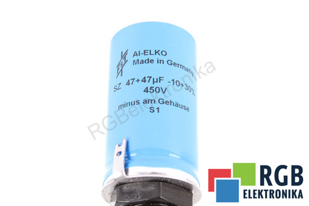 CONDENSATOR 47UF 450V F&T CONDENSATOR