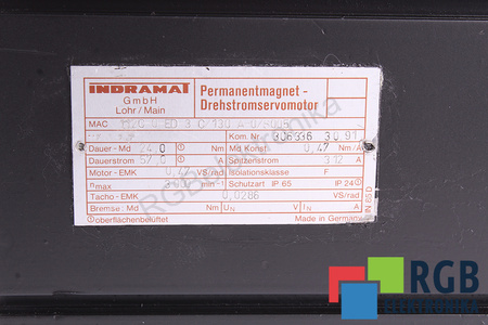MAC112C-0-ED-3-C/130-A-0/S005 INDRAMAT STATOR