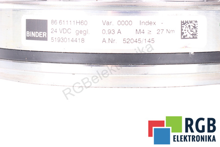 8661111H60 BINDER BOBINA DE FRÂNĂ