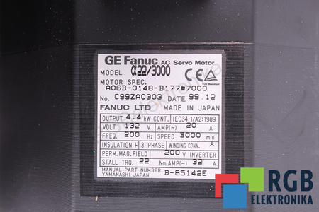 A06B-0148-B177#7000 FANUC A22/3000