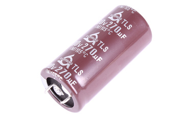 CONDENSATOR TLS400VS270M22X45 SAMYOUNG ELECTRONICS 270UF, 400V CONDENSATOR