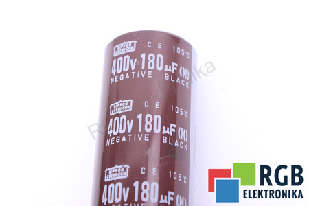 CONDENSATOR 180UF 400V NIPPON CONDENSATOR