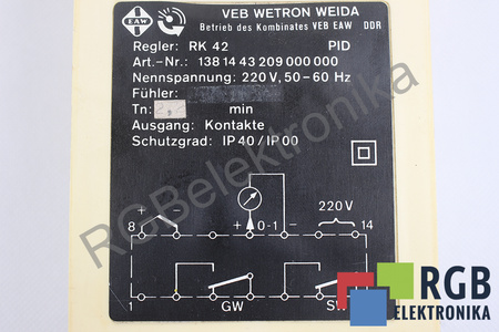 RK42 VEB WETRON WEIDA URSAMAR