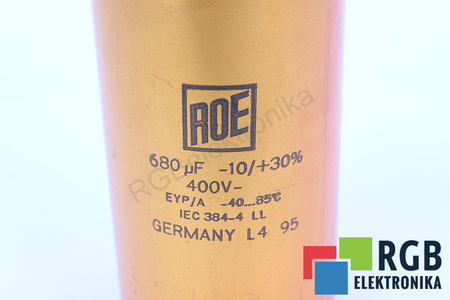 CONDENSATOR 680UF 400V ROE