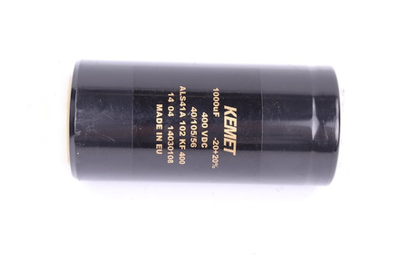 CONDENSATOR ALS41A KEMET 1000UF, 400VDC CONDENSATOR