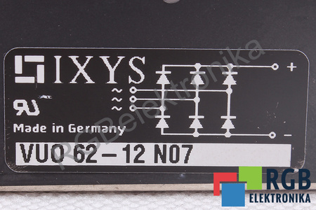 VUO62-12N07 IXYS 62A, 1200V