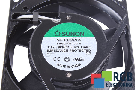 SF11592A1092HBT SUNON 90X90X25MM, 115V EVANTAI