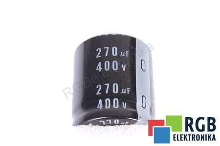 CONDENSATOR 270UF 400V NICHICON CONDENSATOR