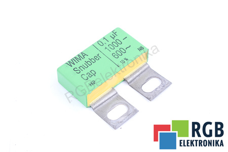 CONDENSATOR 0.1UF 1000VDC WIMA 600VAC CONDENSATOR