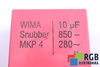 CONDENSATOR 10UF 850VDC WIMA CONDENSATOR