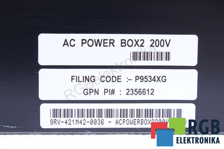 P9534XG GE YOKOGAWA MEDICAL SYSTEMS BOX2 PENTRU LOGIQ7