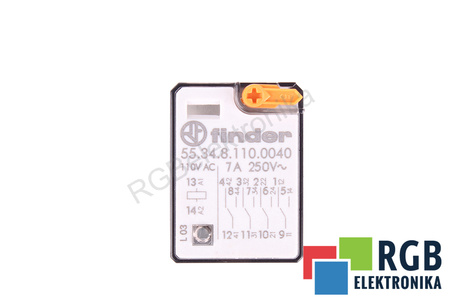 55.34.8.110.0040 FINDER 110VAC 7A RELEU