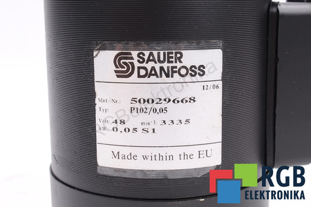 P102/0.05 DANFOSS SAUER