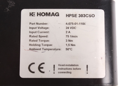HPSE303CSO HOMAG 4-075-01-1100