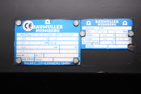 DSG132M-23R08-5 BAUMÜLLER DSG132M23R085 SB 50