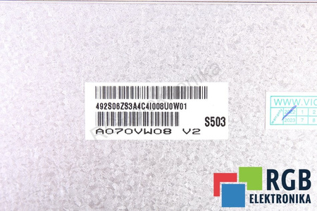 A070VW08 AUO V2 A070VW08V2 MATRICE LCD